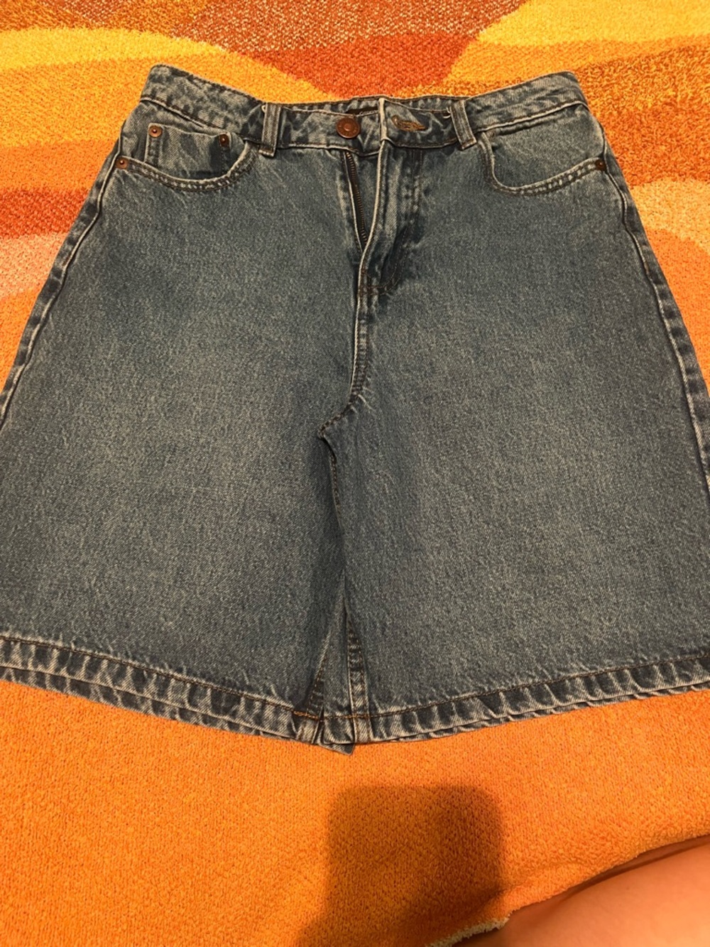 George Blue Denim Jean Shorts